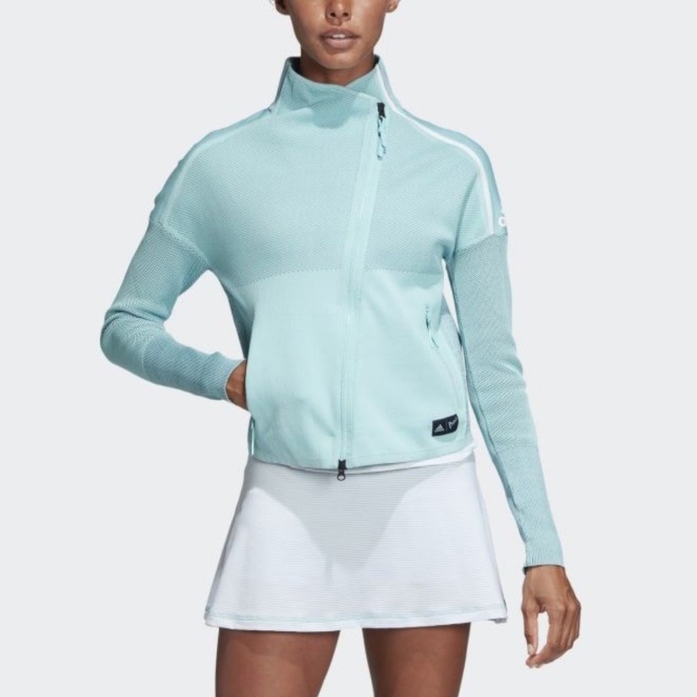 Aime Leon Dore Women's Aqua Bomber Jacket